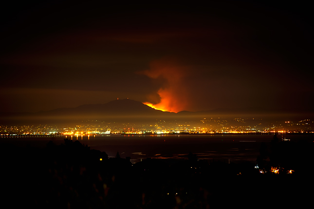 Mt. Diablo Fire