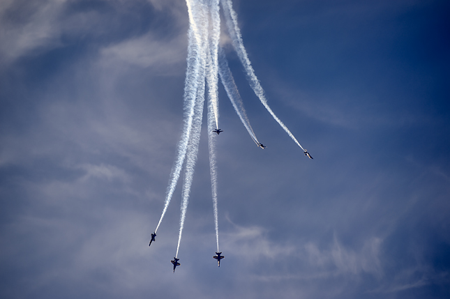 Blue Angels fall from the sky
